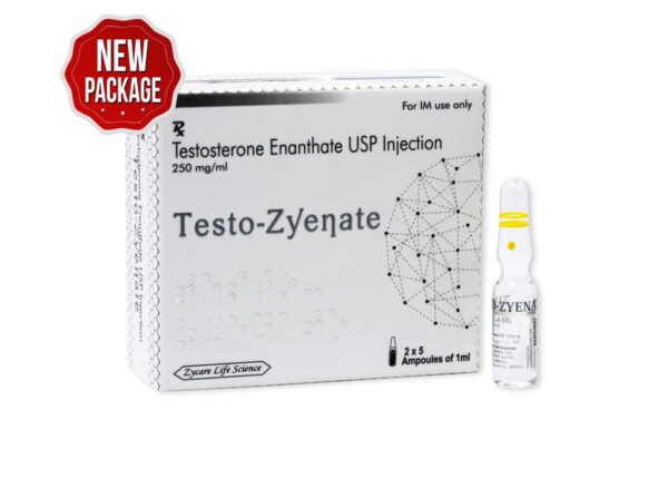 TESTO ZYENATE Testosteron Enanthaat Injectie 250mg 1×10 1