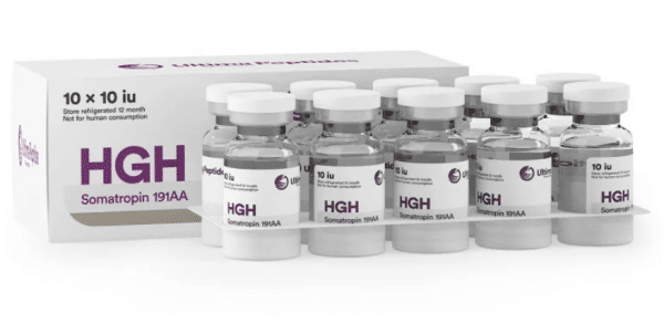 Ultima HGH 10 x 10IU 10 ampullen x 10 iu UltimaPeptides