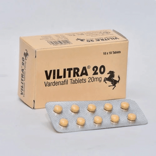 Vilitra 20mg Vardenafil 100 tabletten Apotheek EU