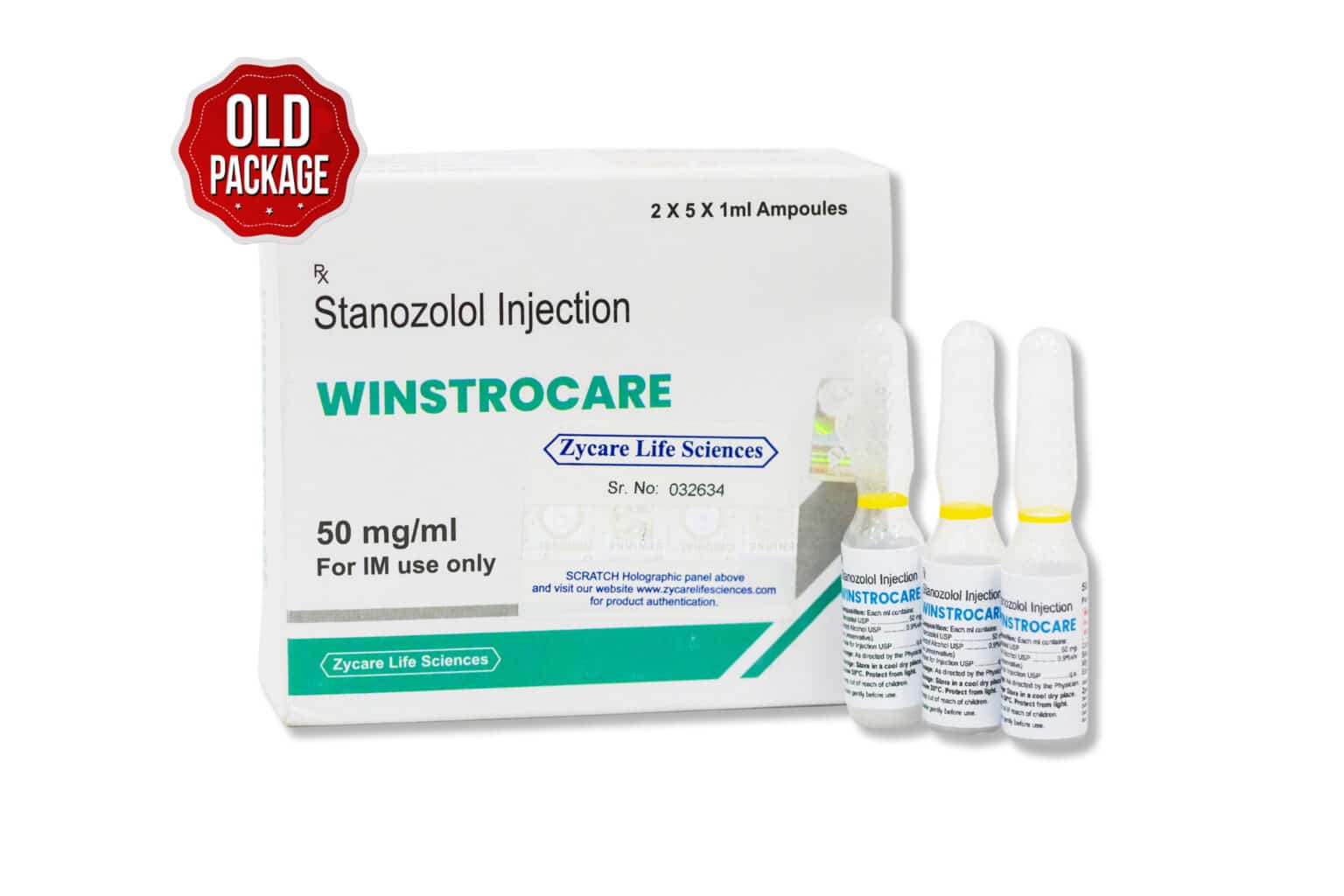 WINSTROCARE Stanozolol Injectie 50 mg 1 × 10 1