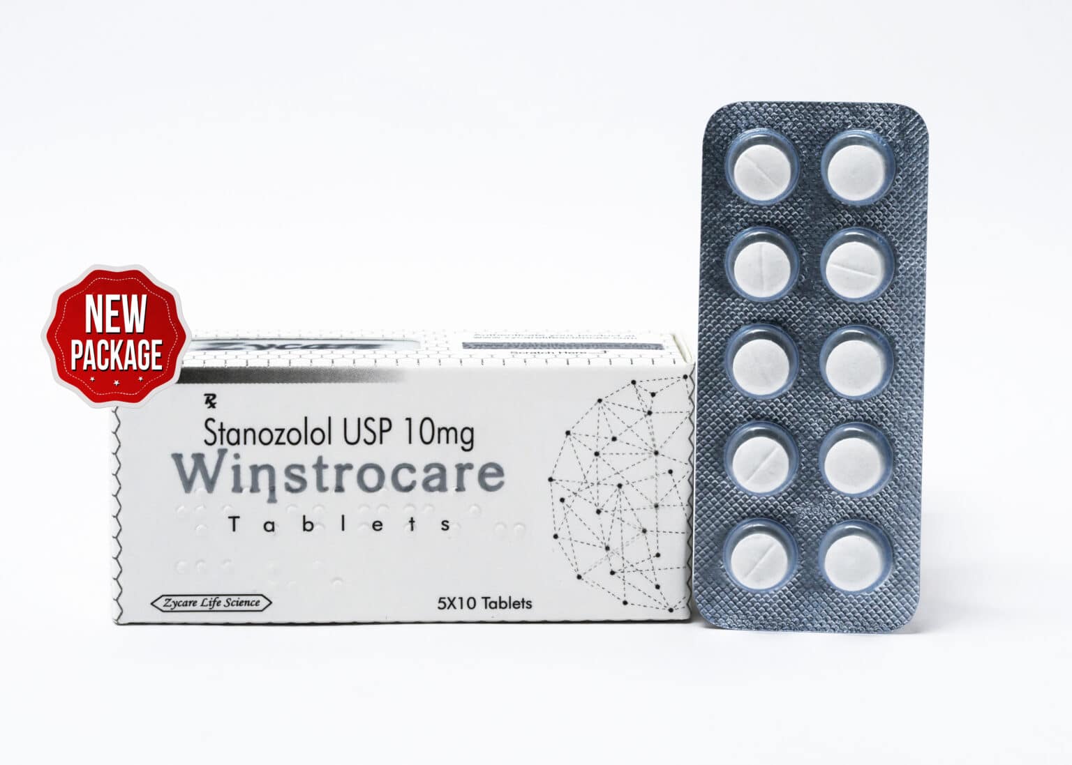 WINSTROCARE Stanozolol Tabletten USP 10mg 5×10 1