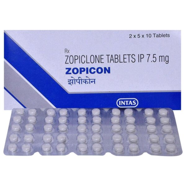 Zopiclon 7,5 mg Zopiclon 100 tabletten Apotheek EU