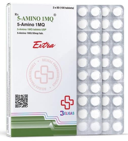 5 Amino 50 mg 100 tabletten beligas