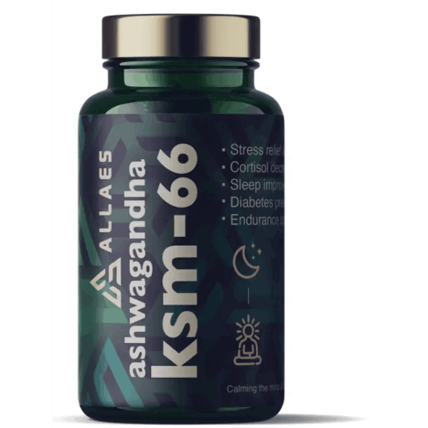 Allaes Ashwagandha KSM 66 Driada Medisch (1)