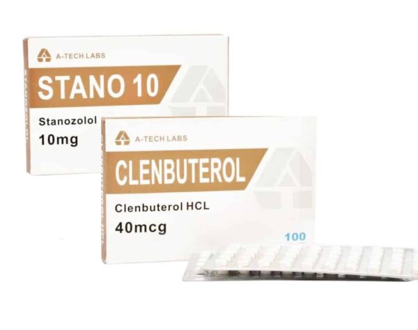 Winstrol + Clenbuterol: Een introductiepakket van Tech Labs voor gewichtsverlies voor vrouwen (8 weken)