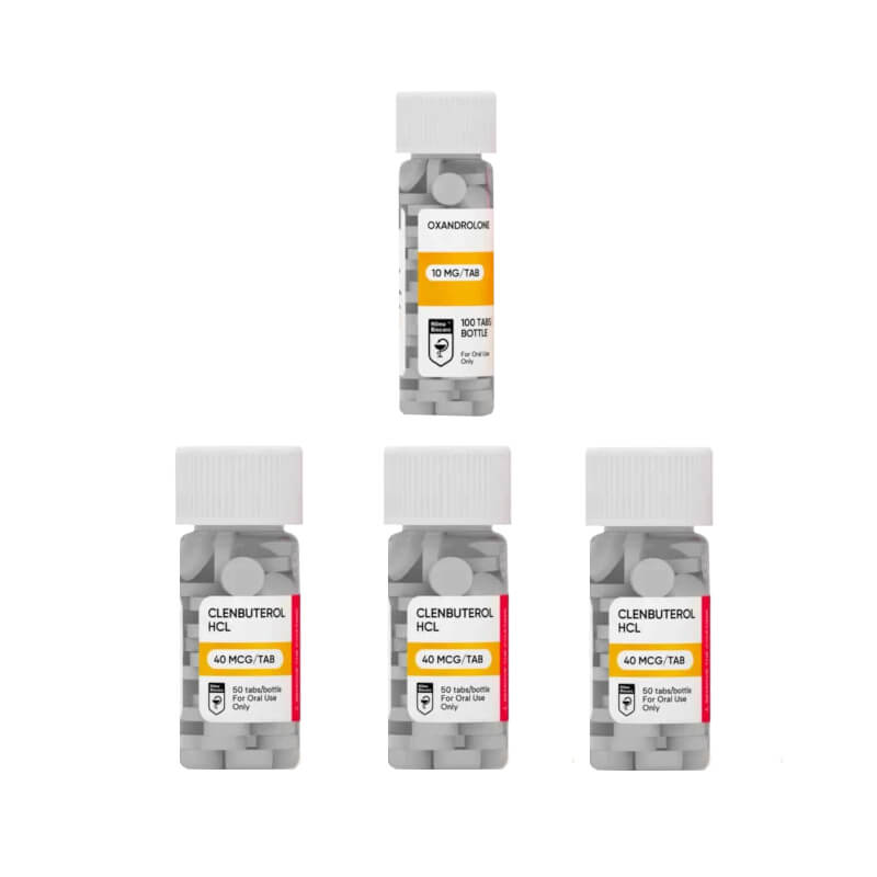 Geavanceerd afslankpakket voor vrouwen: Anavar Clenbuterol, 8 weken, Hilma