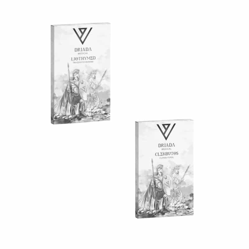 Driada Afslankpakket voor vrouwen: CLENBUTEROL + T3 (8 weken)