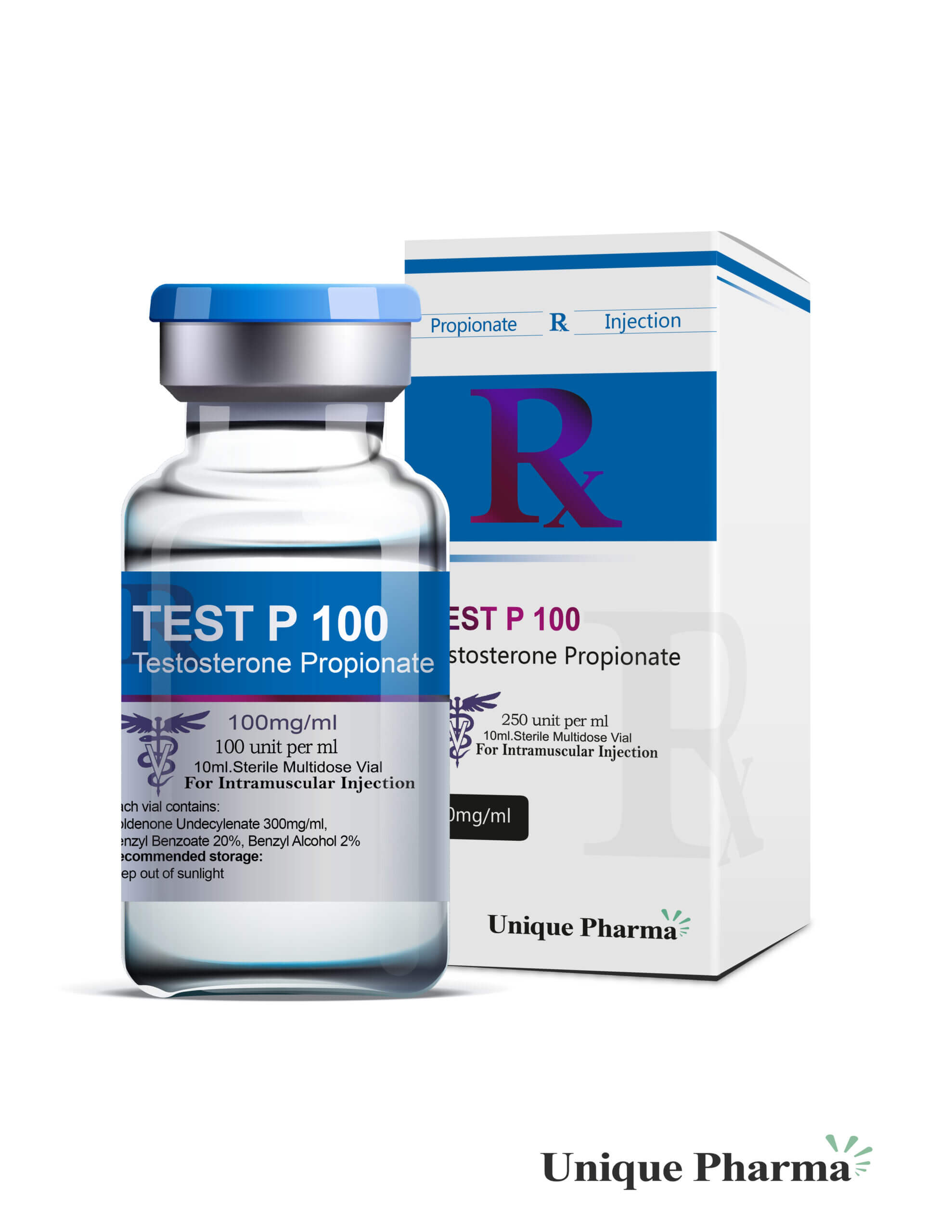 Unieke Test P 100 injecteert geschaalde 1