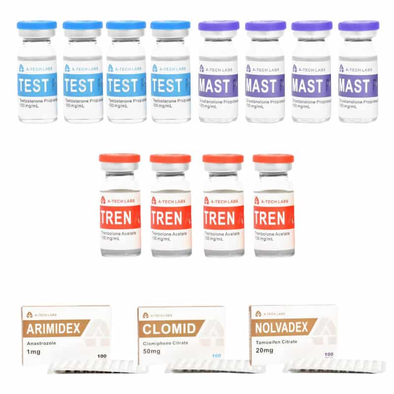 EXTREME DROGE VERPAKKING Testosteron P Trenbolon A Mastprogesteron P 10 weken A TECH