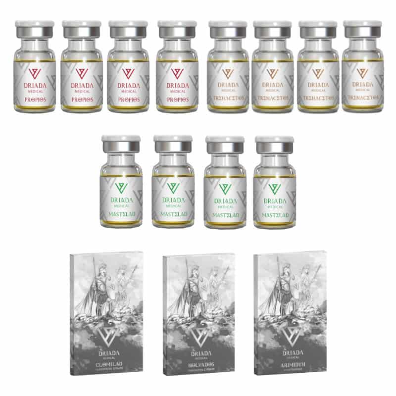 EXTREME DRY PACK Test P Tren A Mast P 10 weken DRIADA