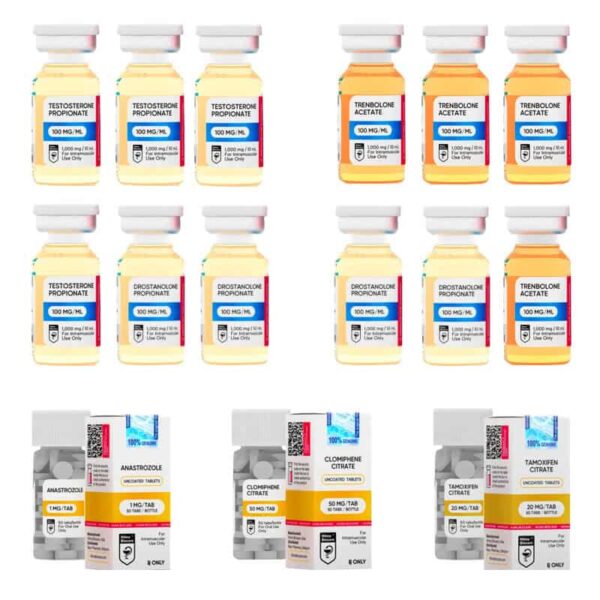 EXTREME DROGE PAK Testosteron Trenbolon A Mastprogesteron 10 weken HILMA