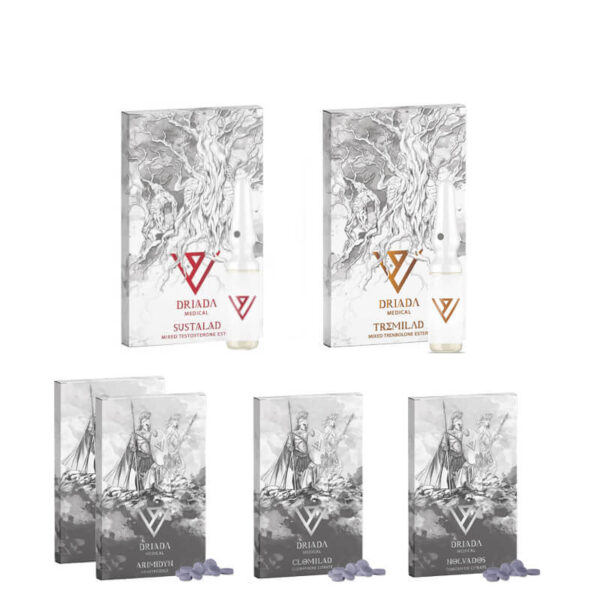 Pak vetvrije massa 10 weken Sustanon Tri Tren Driada Medical 1