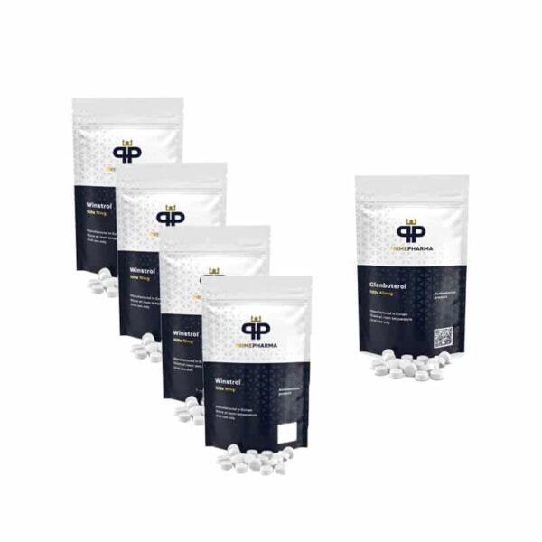 Shreddingspakket 10 weken Clenbuterol Winstrol Prime Pharma