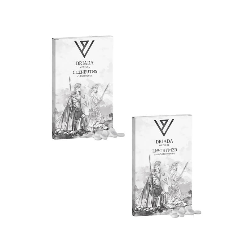 Shredding pack 8 weken Clenbuterol Cytomel Driada