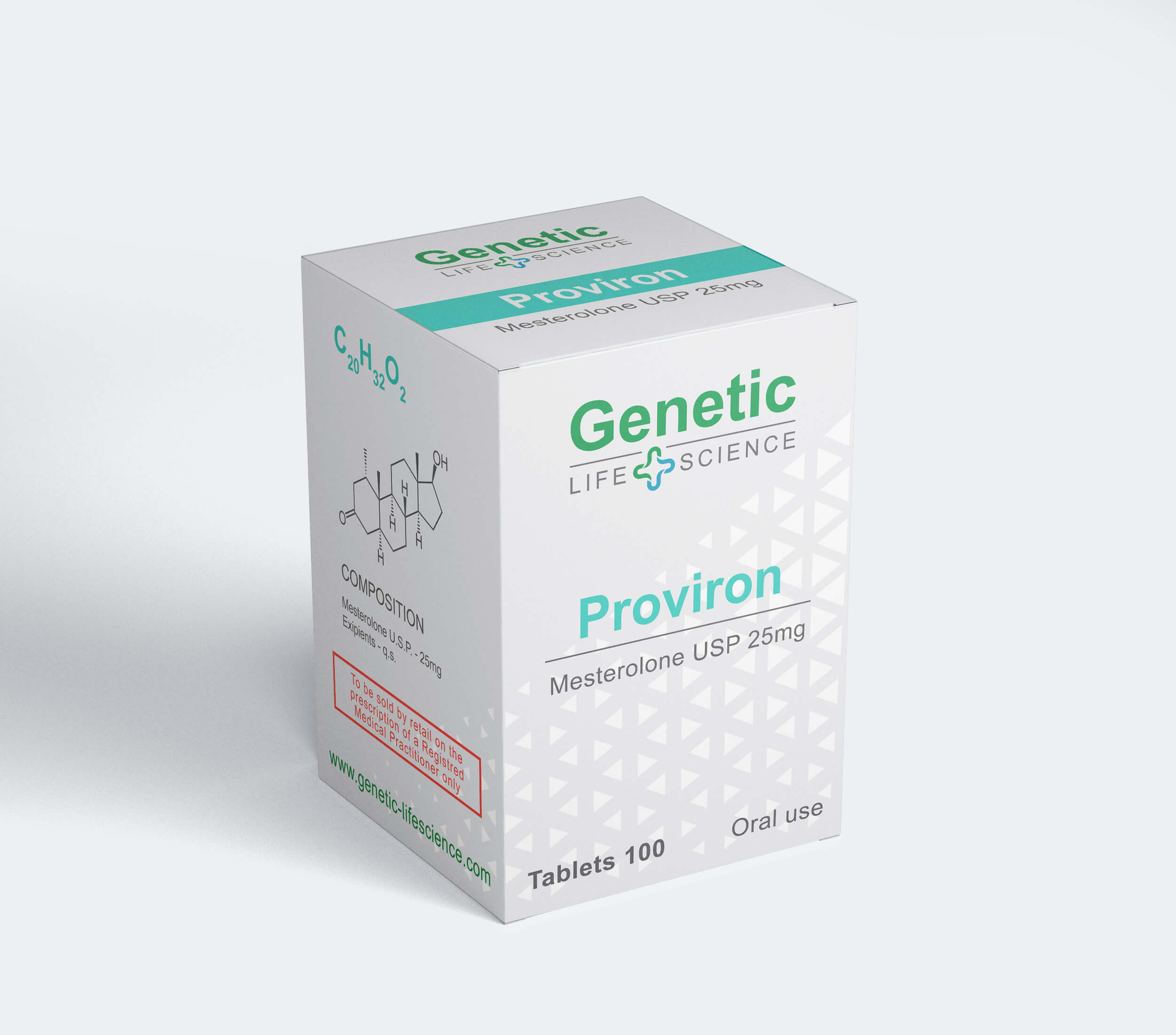 PROVIRON 25MG 100 TABLETTEN GENETIC LIFE SCIENCE