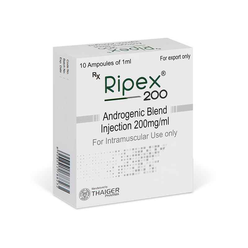 RIPEX 200 MG (ANDROGENE MIX) 10 AMPS THAIGER PHARMA
