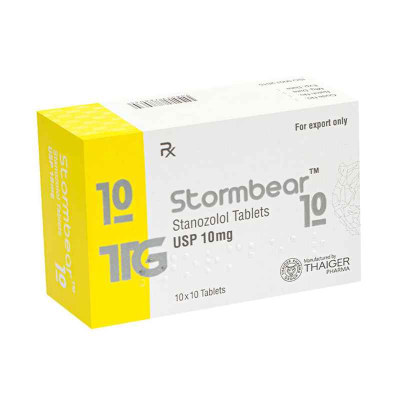 STORMBEAR 10 MG (STANOZOLOL) 100 TABJES THAIGER PHARMA