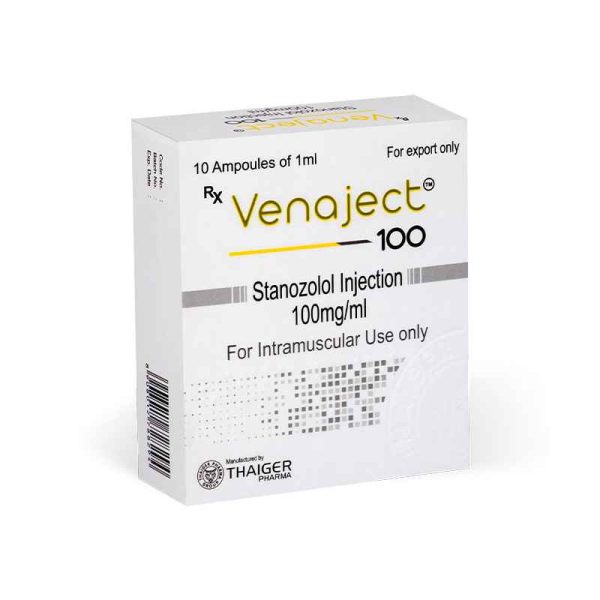 VENAJECT 100 MG (STANOZOLOL) 10 AMPÈRE THAIGER PHARMA