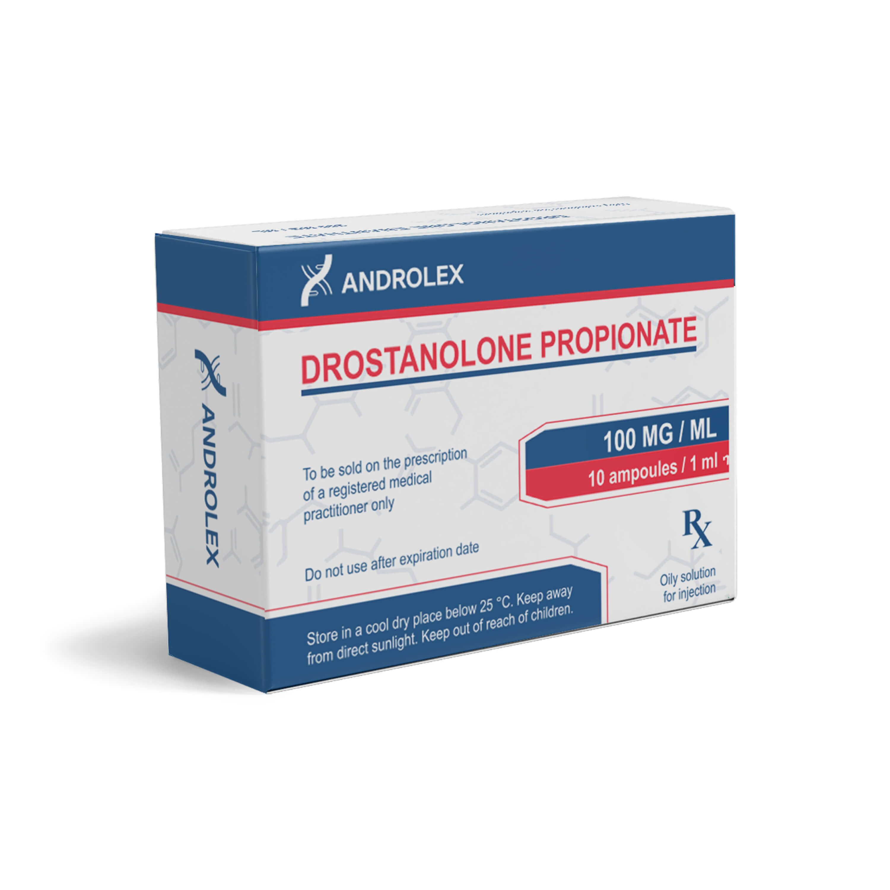 Androlex ampuldoos drostanolone propionaat