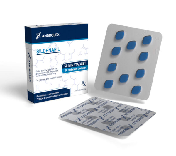 Androlex sildenafil 50 mg 50 tabletten