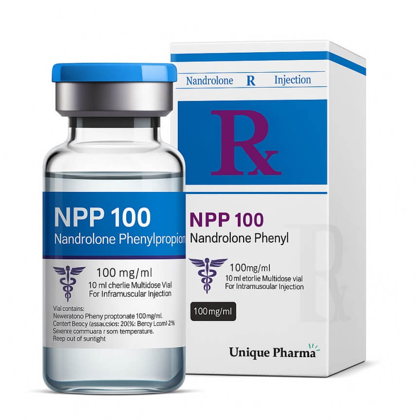 NPP 100 - Nandrolonfenylpropionaat (100 mg/ml 10 ml) - UNIQUE-PHARMA