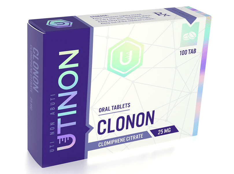 Clonon - Clomifeen 25 mg 100 tabletten - UTINON
