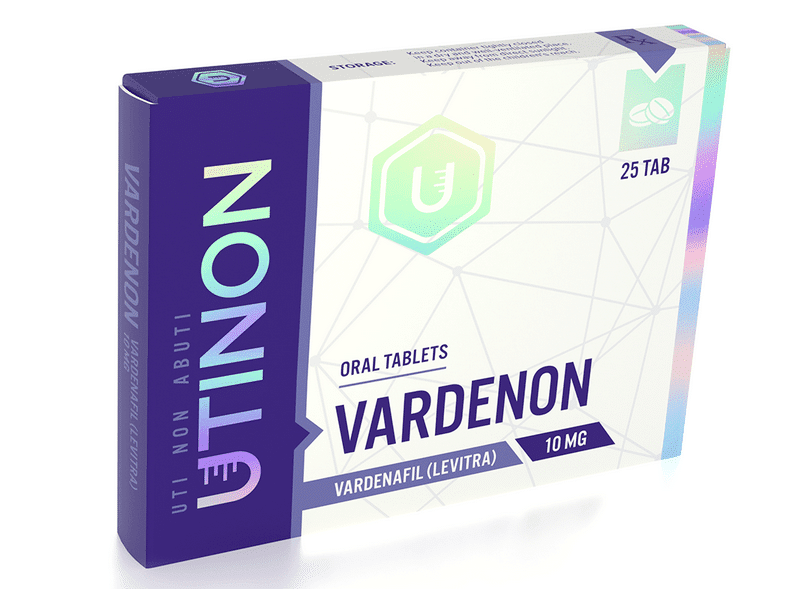 Vardenon - Vardenafil 10 mg 25 tabletten - UTINON