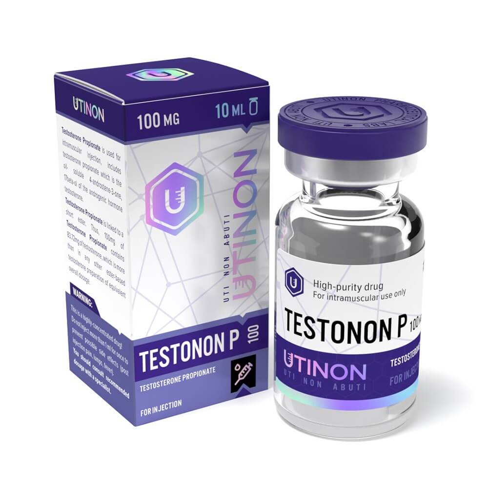 Testonon P - Testosteronpropionaat 100 mg/ml 10ml - UTINON