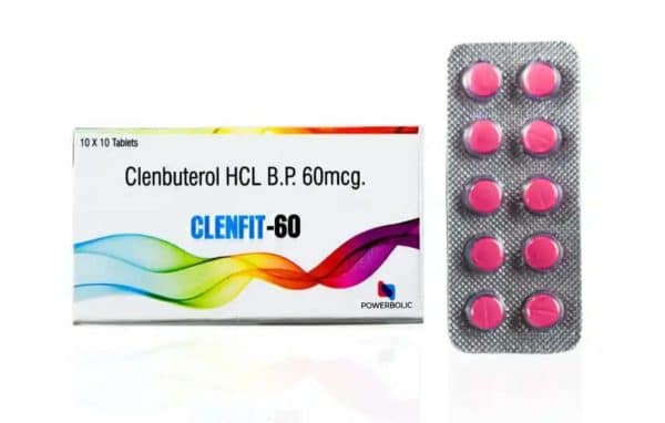CLENFIT 60 MG - Clenbuterol HCl 60mcg 100 tabletten - POWERBOLIC