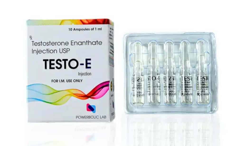 TESTO E AMP - Testosteron Enanthaat USP 250mg 10 Ampullen - POWERBOLIC