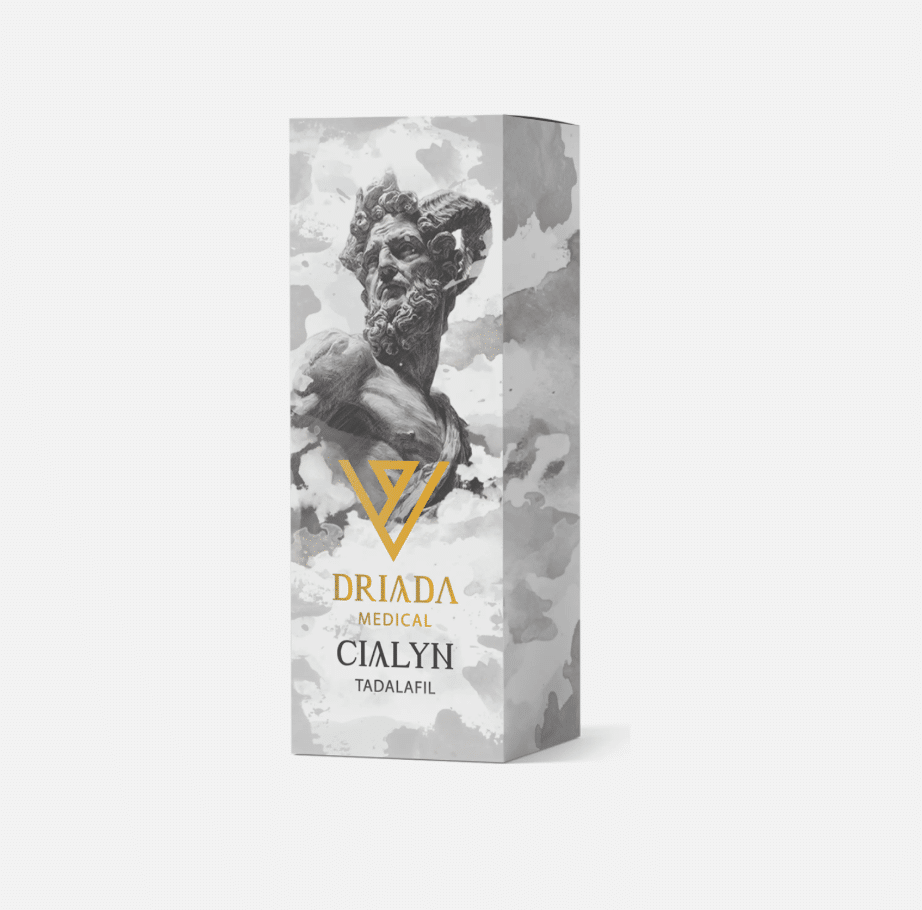 Cialyn - Tadalafil 20 mg - 4 capsules - Driada Medical