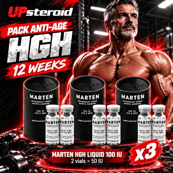 Pack HGH Anti-Age - 12 semaines - MARTEN