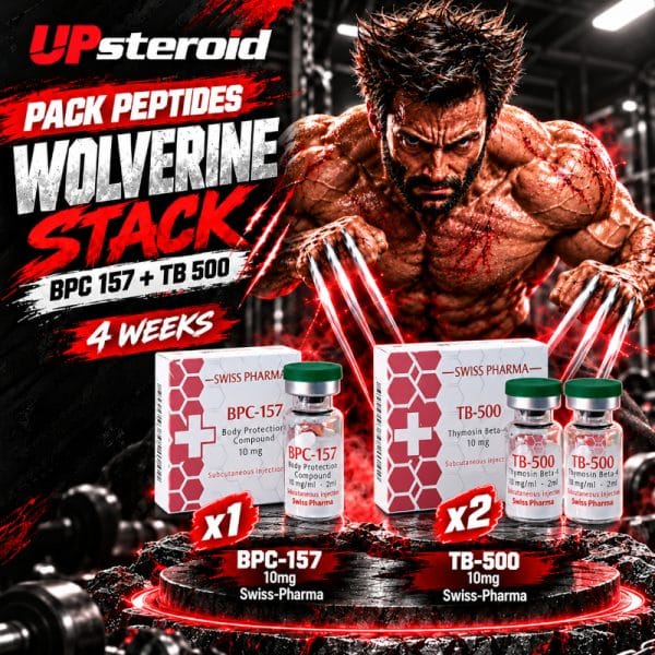 Pack Peptides Wolverine Stack (BPC 157 + TB 500) 4 semaines - SWISS