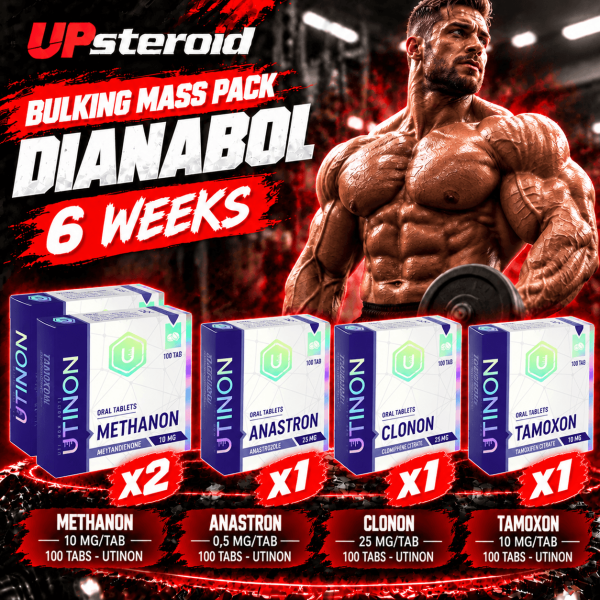 Pack Prise de Masse - UTINON - DIANABOL (6 semaines)