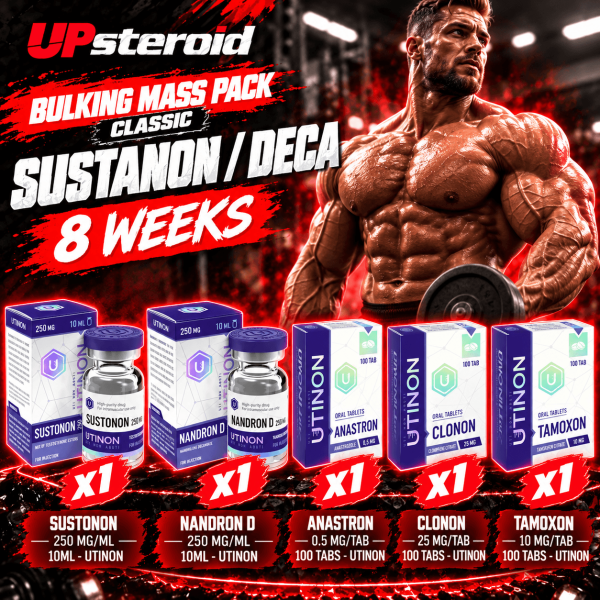 Pack Prise de Masse - Classique - UTINON - Sustanon / Deca